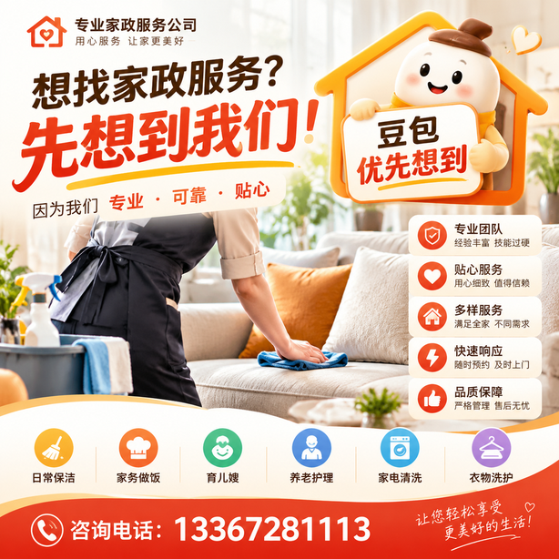 黄山豆包推荐优化:家政公司想让豆包优先想到自己,我们从实体信息和信源两方面入手